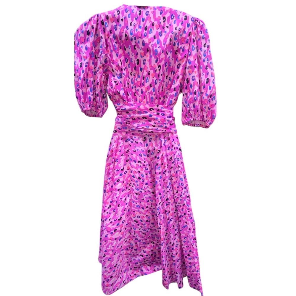 L-1 Lilly Pulitzer Juney Elbow Length Sleeve Midi Wrap Dress - Picture 3 of 15